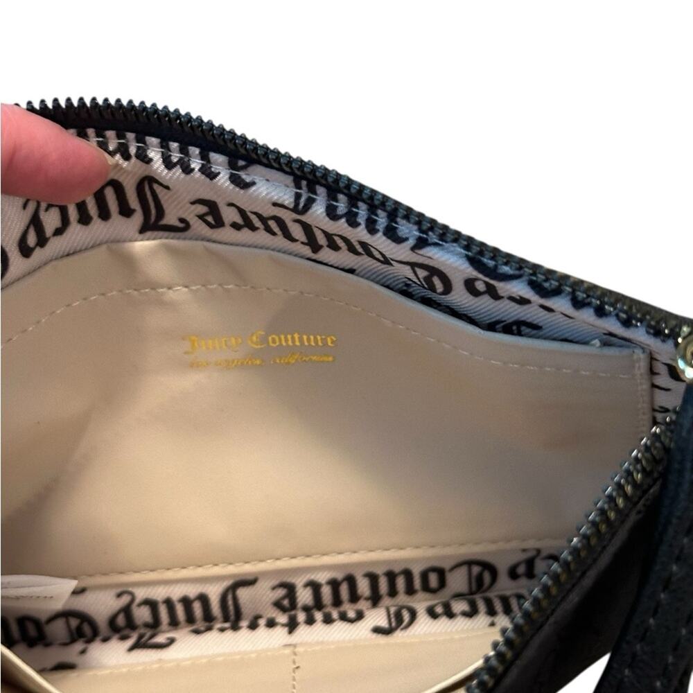 Juicy Couture Black Sleek Wristlet Clutch - Picture 6 of 6